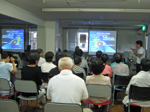 小川理学療法士による講演